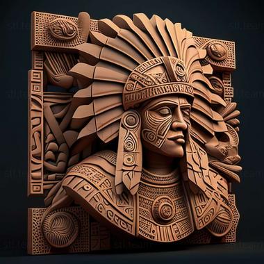 3D model aztec (STL)